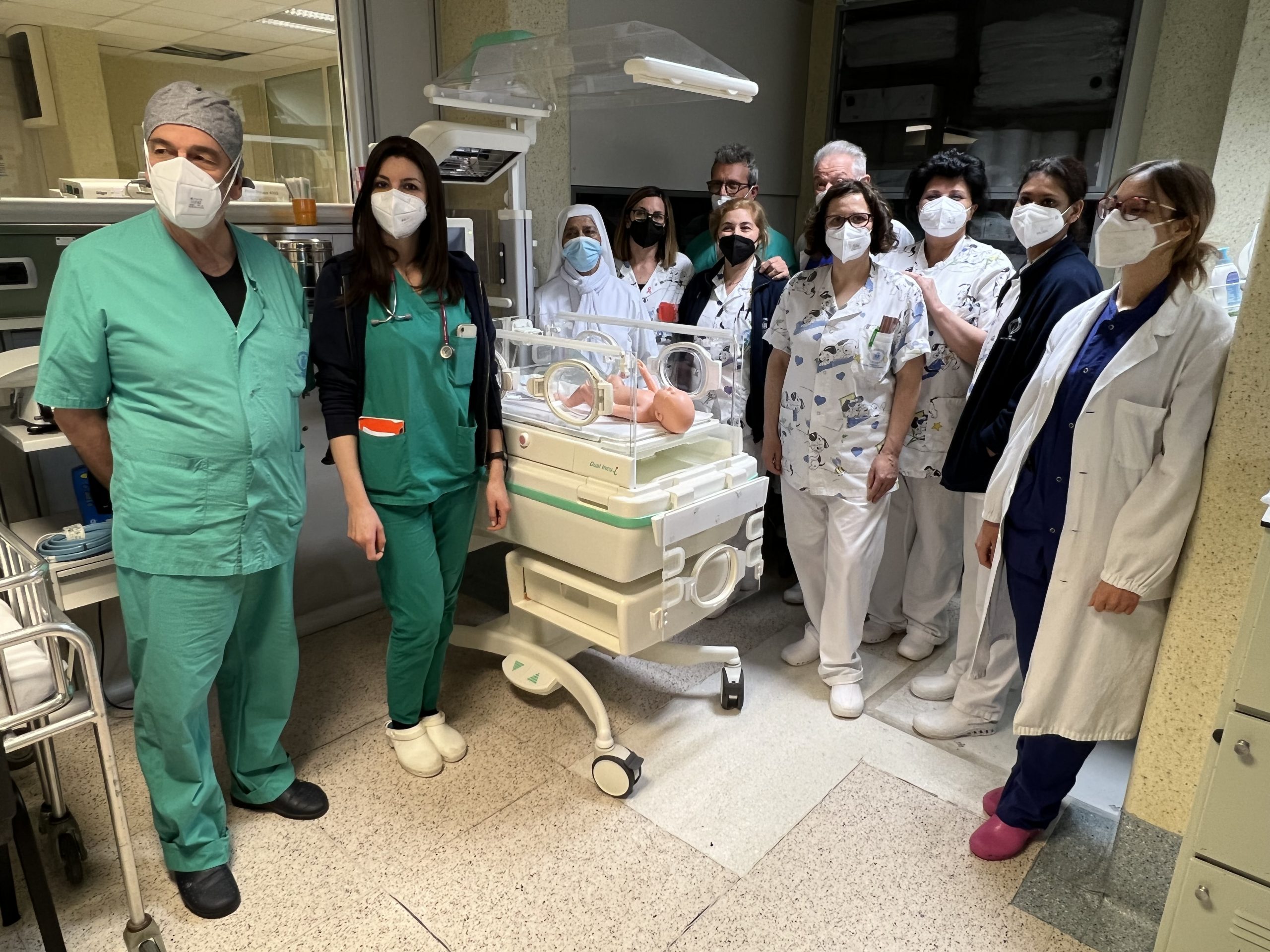 Fatebenefratelli di Benevento si è dotato di  un  apparecchio simulatore “Newborn PEDI S109 ”