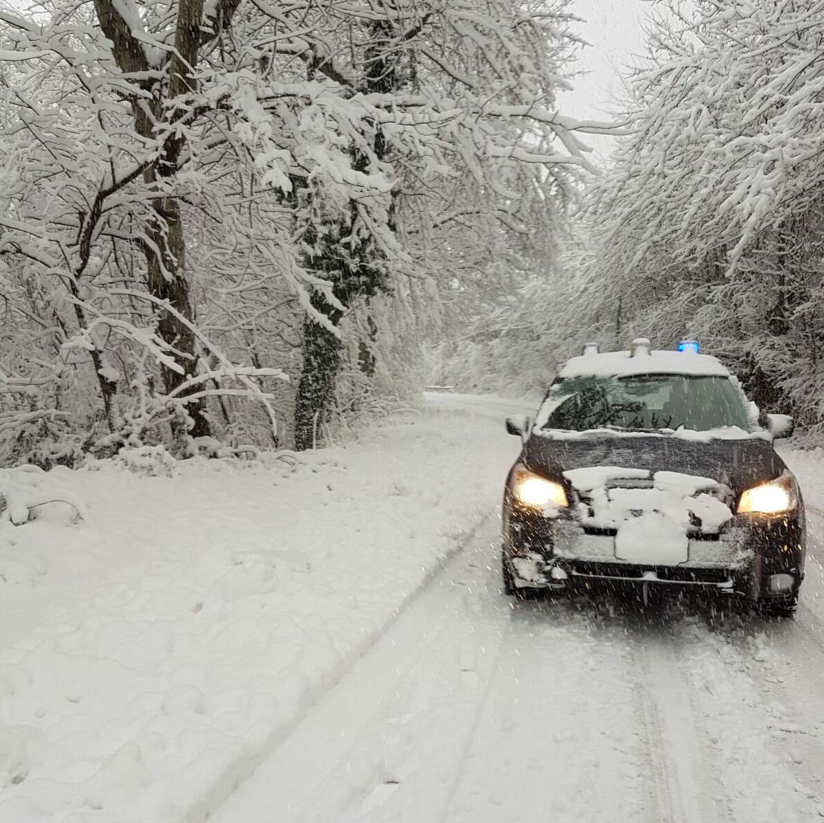 Emergenza Neve, interventi dei Carabinieri