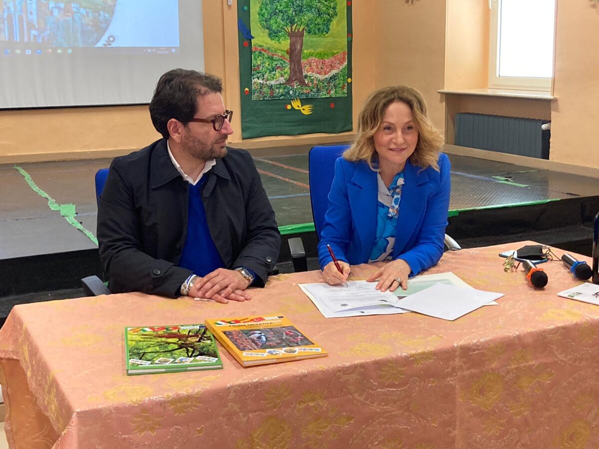 Sottoscritto Protocollo d’Intesa tra l’Ente Parco Regionale del Taburno-Camposauro e l’IC N2 di Sant’Agata de’ Goti - 