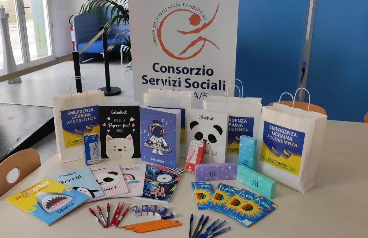 Consorzio dei Servizi Sociali di Atripalda al fianco delle scuole per favorire l’integrazione dei bambini ucraini - 