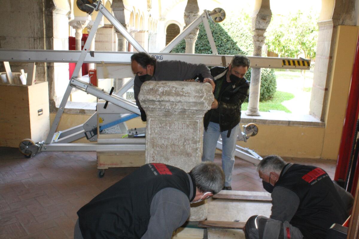 Trasferta in Germania di 20 reperti dei Musei del Sannio ed Arcos per una Mostra sui Sanniti - 