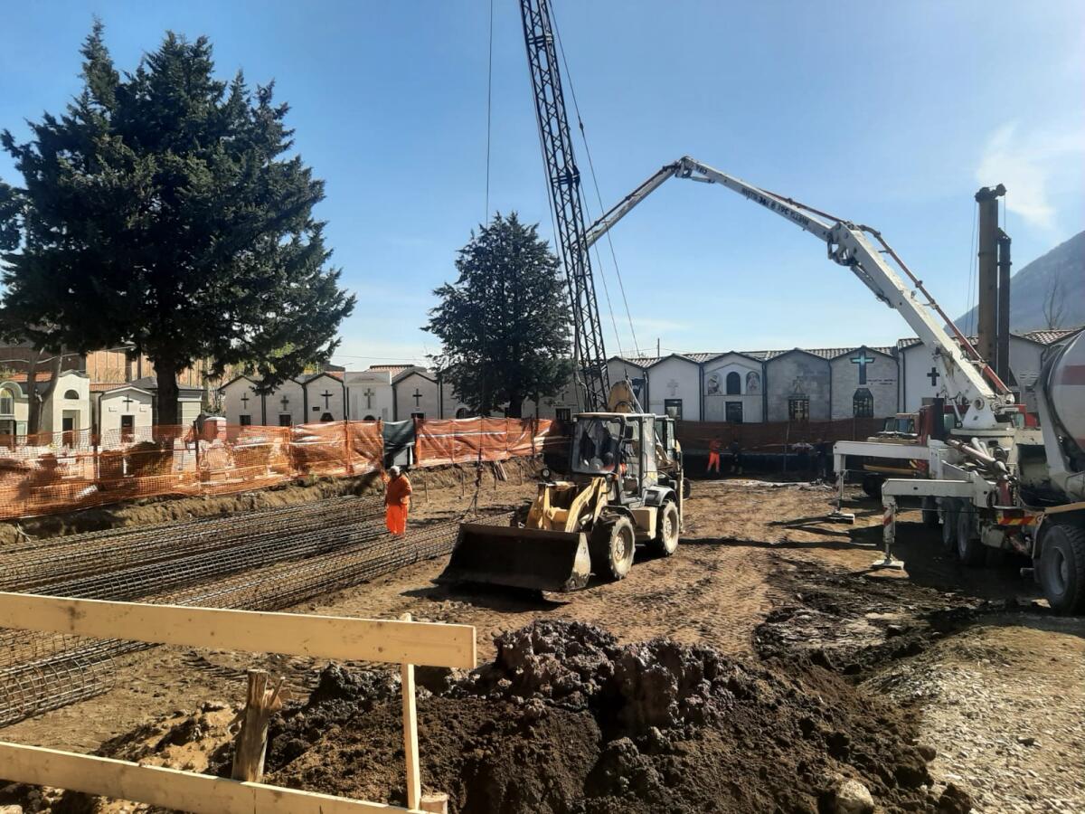 Cervinara. Si lavora a pieno ritmo nei cantieri pubblici - 