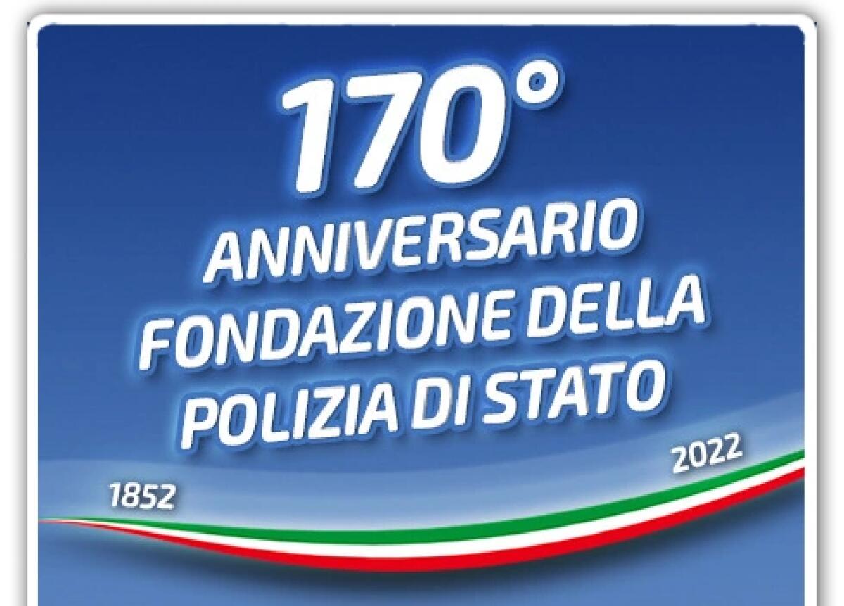 La cerimonia per i 170 anni della polizia di Stato nel complesso Diocesano di Avellino - 