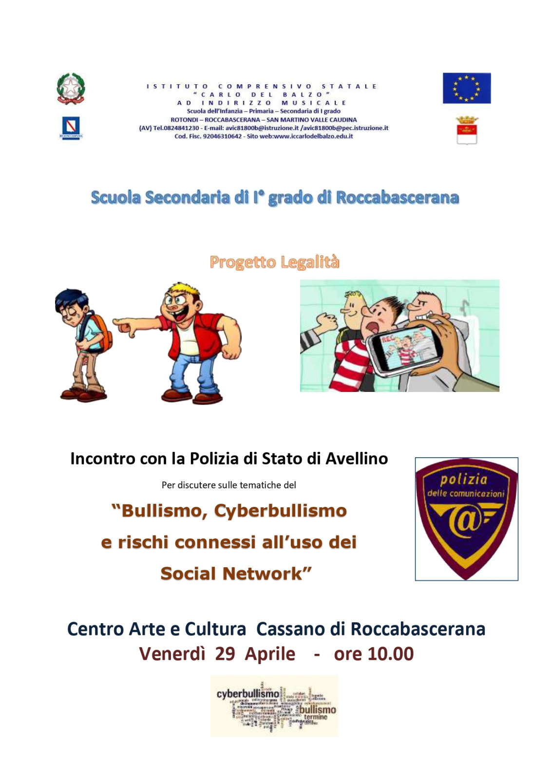 Roccabascerana. Progetto Legalità.