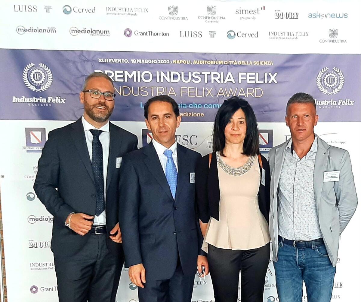 <strong>Premio regionale “Industria Felix” per l’I.p.s.: l’azienda caudina centra il bis</strong> - 