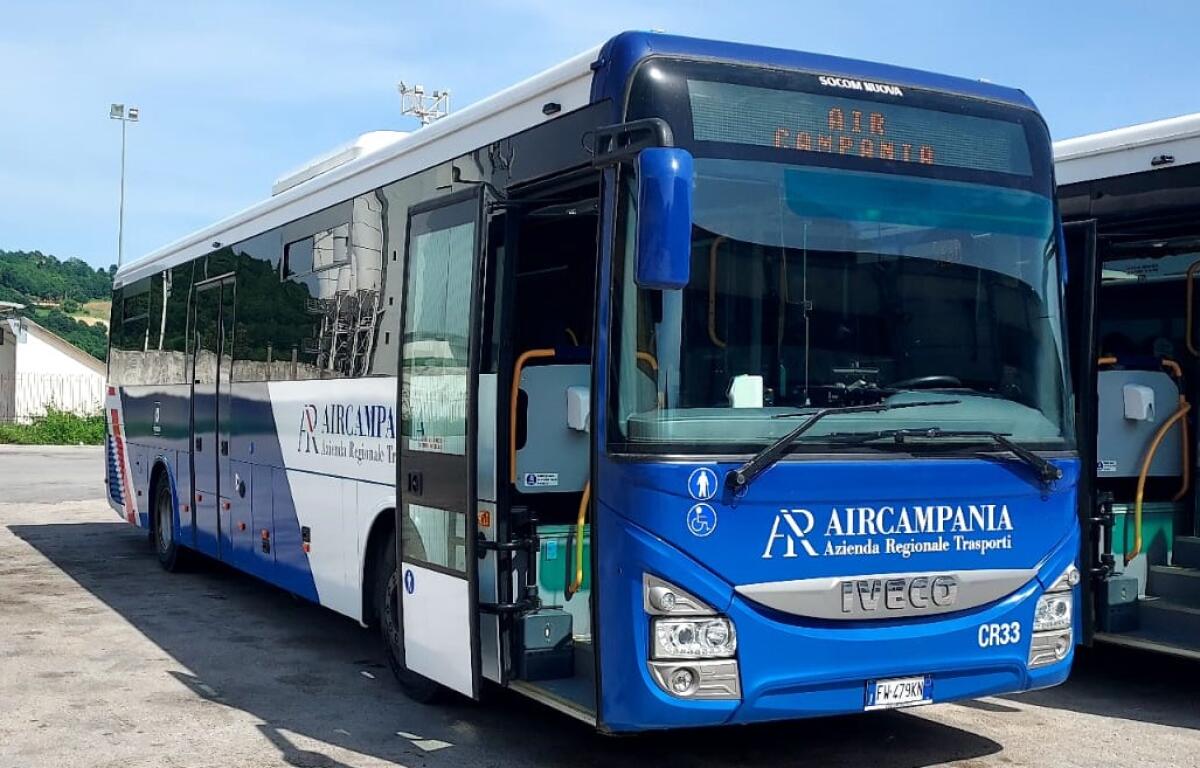 Air Campania, dalla Regione in arrivo 10 nuovi bus: 7 sono a metano - 