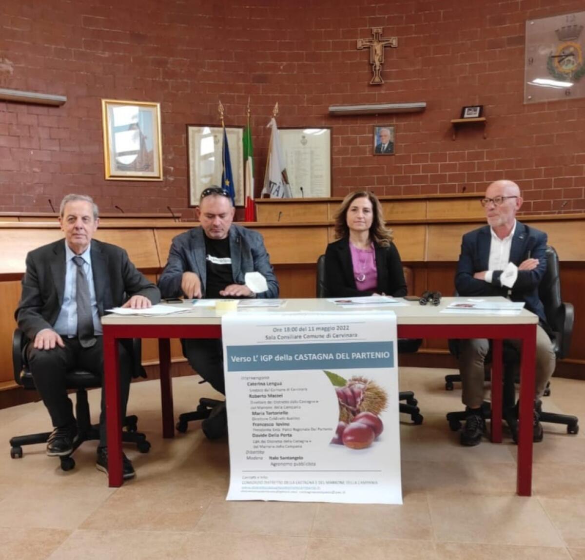 Cervinara. Riconoscimento del marchio IGP della castagna del Partenio - 