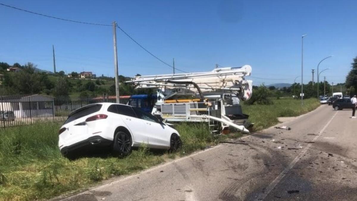 Sindaco di Foglianise ferito in un incidente stradale - 