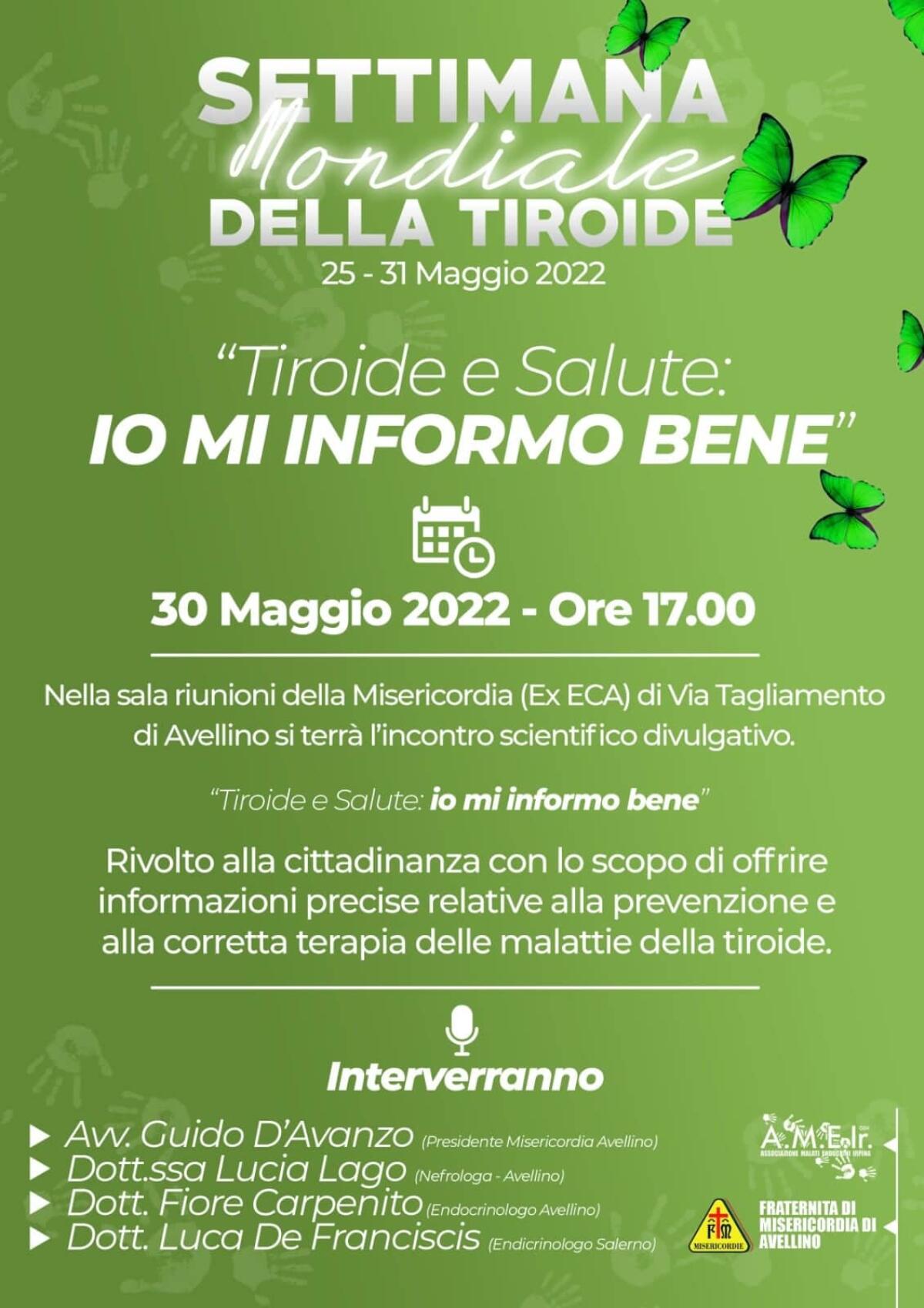 Tiroide e Salute: io mi informo bene - 