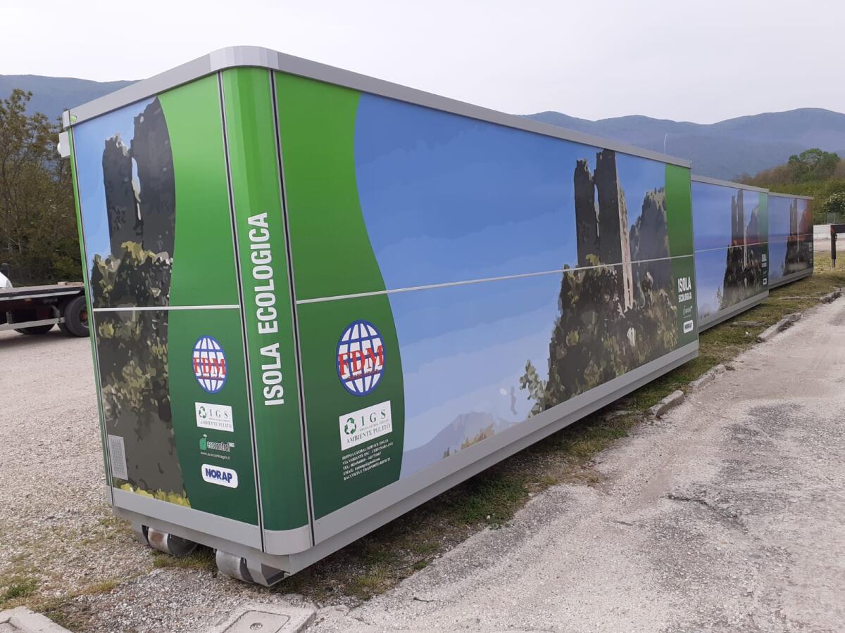 La Irpinia Global Service noleggia le isole ecologiche itineranti - 