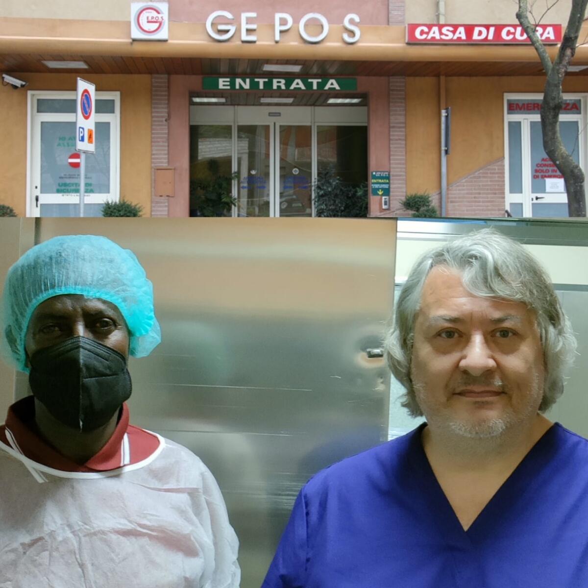 La Casa di Cura Gepos e il chirurgo oculista Giorgio Cusati donano cure e solidarietà ai rifugiati nel Sannio - 