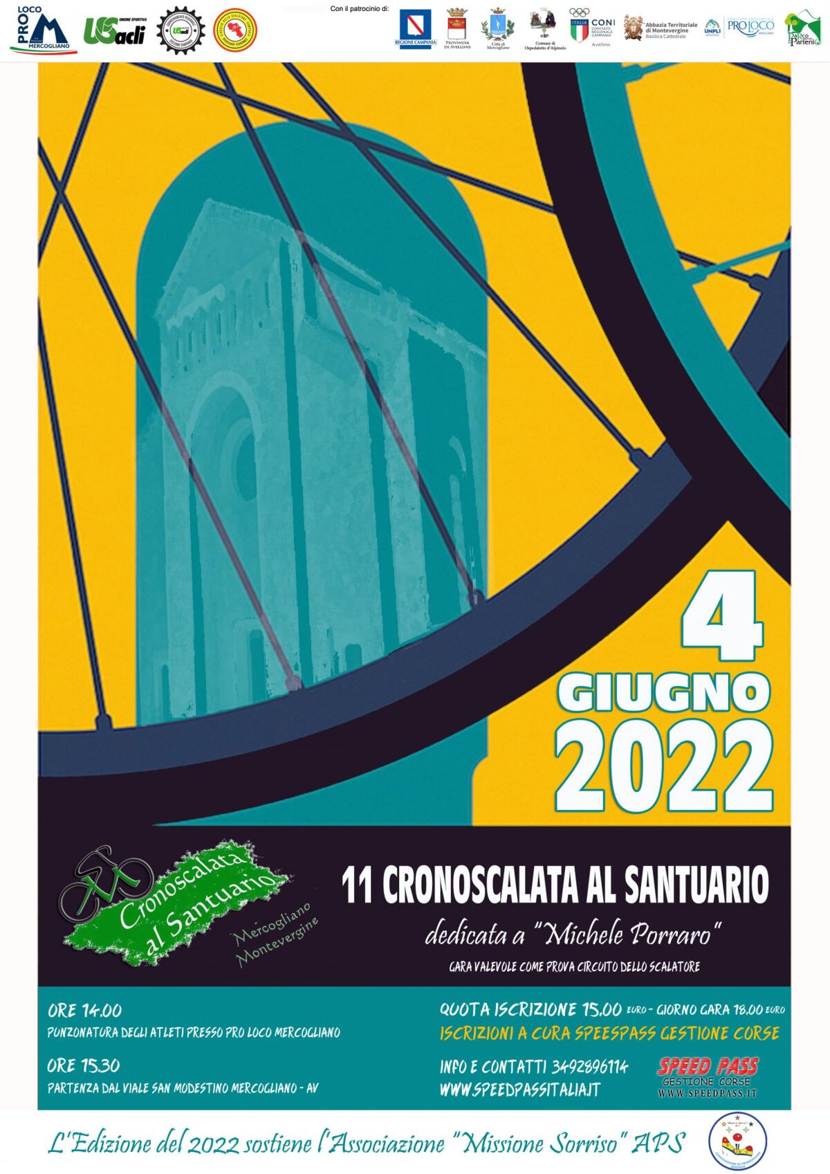 Mercogliano. Cronoscalata al Santuario di Montevergine - 