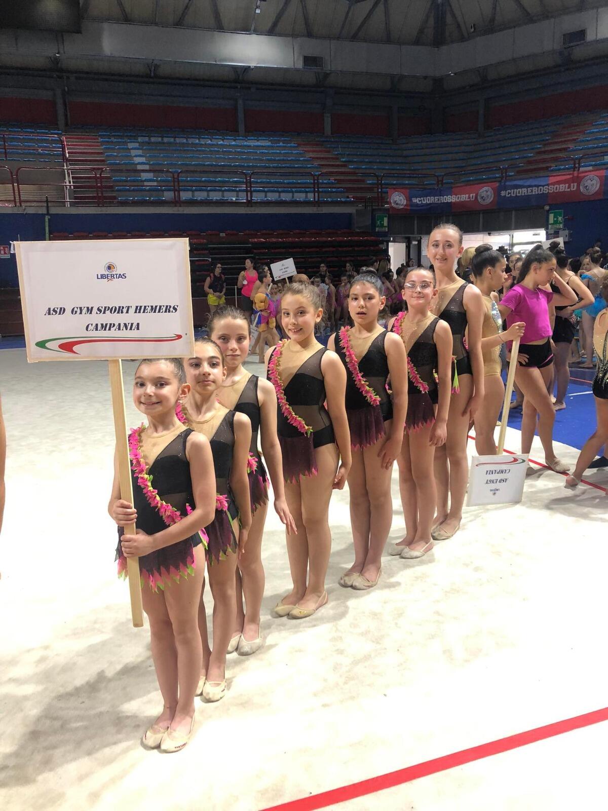 Pioggia di medaglie per le ginnaste della “Ritmica Hermes - 