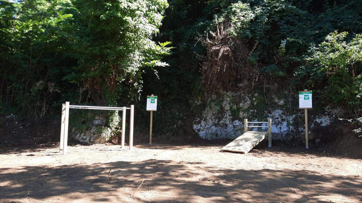 Paolisi. Area Fitness lungo tracciato del traforo Abc - 