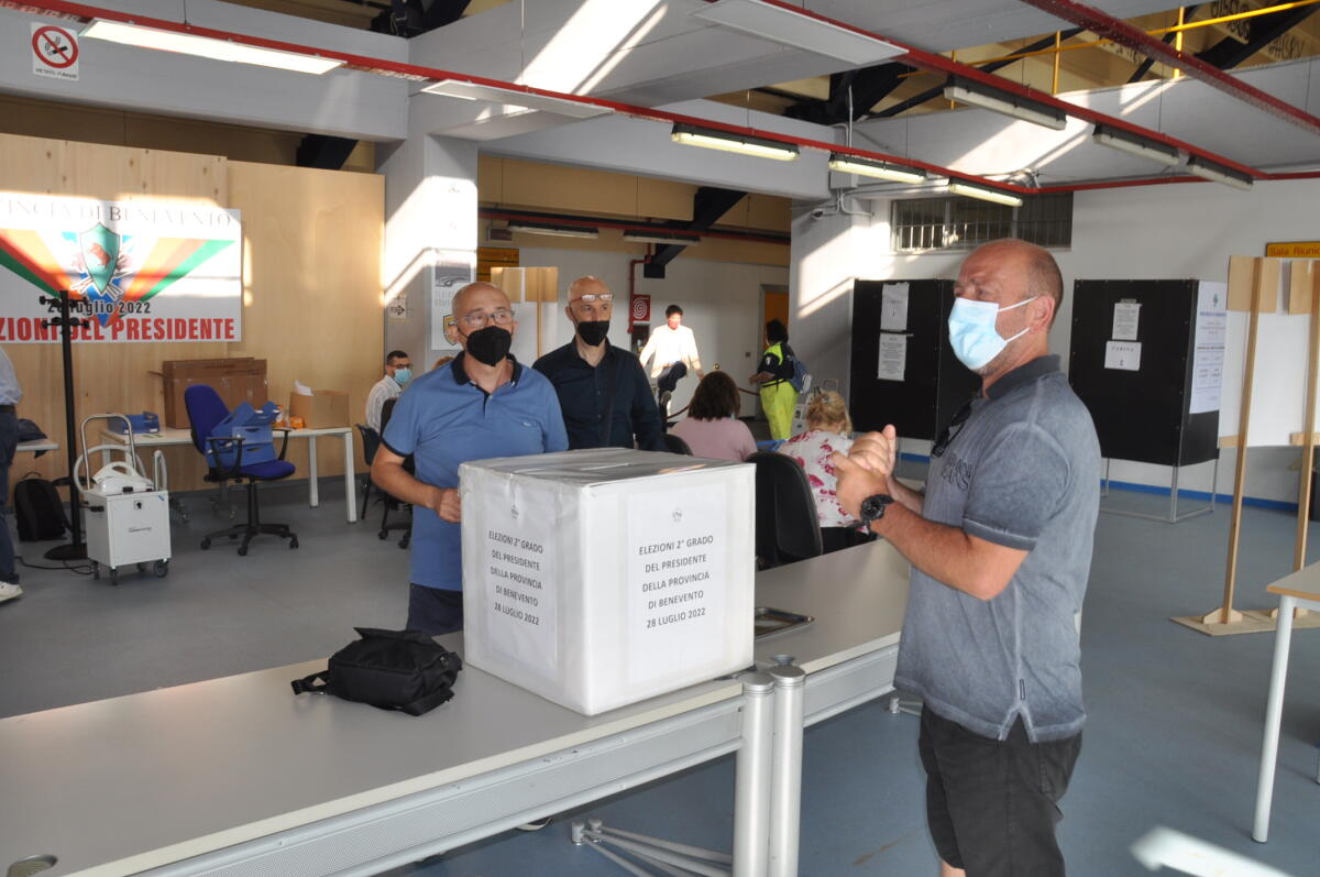 Iniziate operazioni di voto per l’Elezione del Presidente della Provincia - 