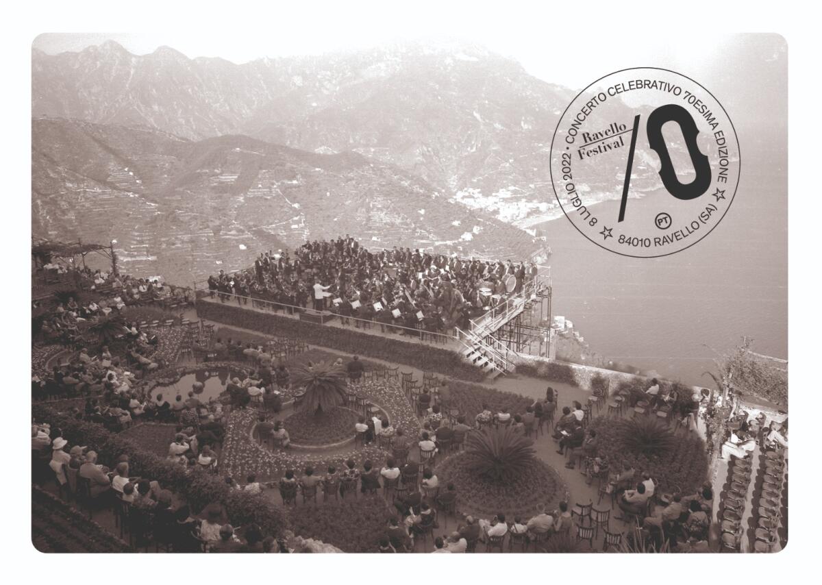 70 anni del Ravello Festival in un annullo filatelico speciale - 