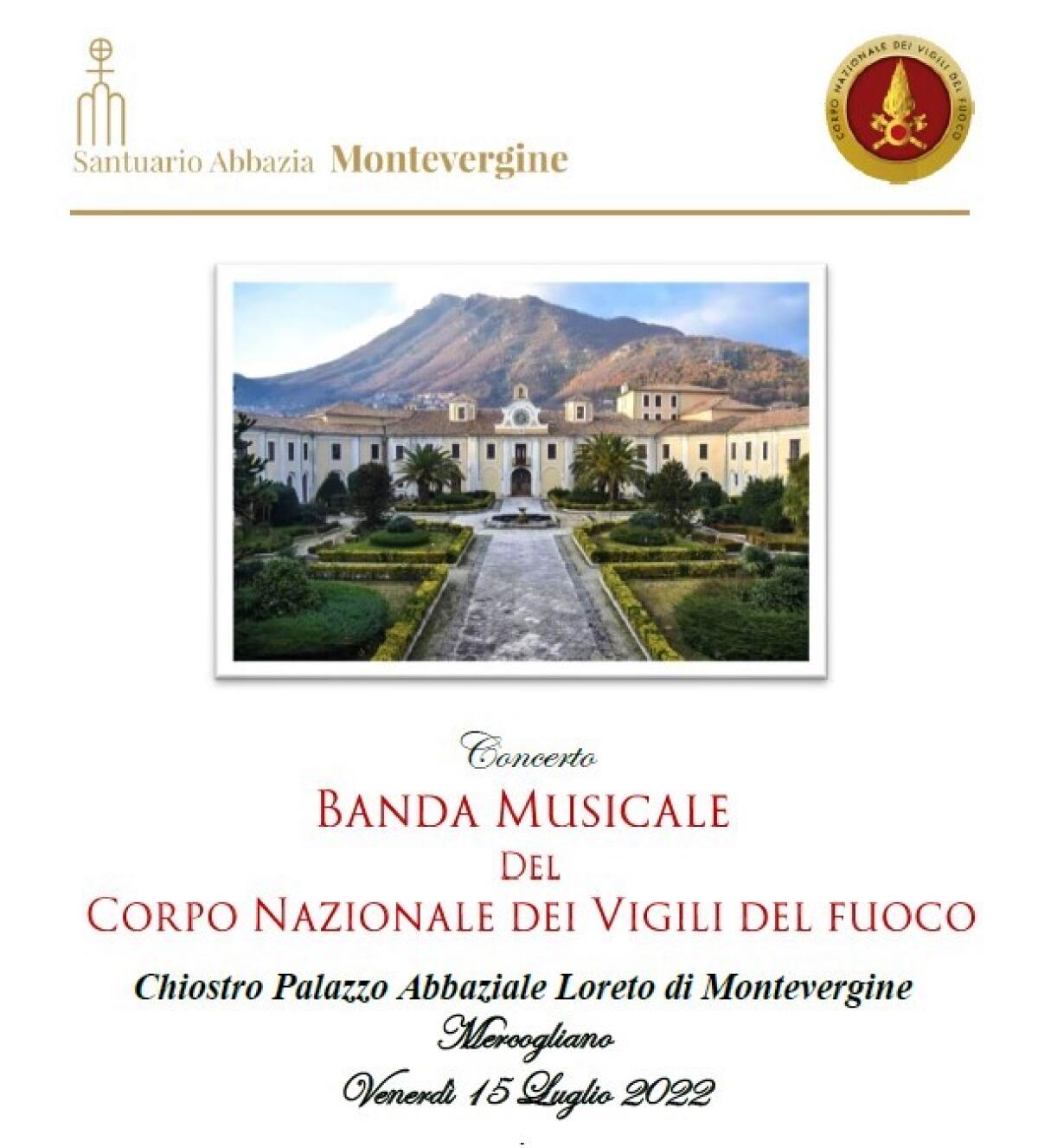 Concerto della Banda Musicale del Corpo Nazionale dei Vigili del Fuoco - 