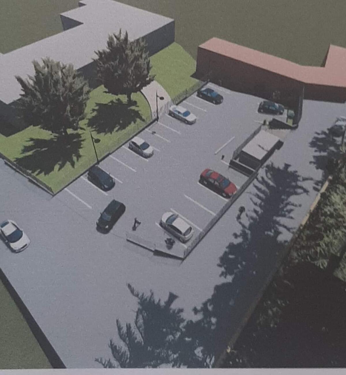 Cervinara. Inaugurazione parcheggio  di Ferrari. - 