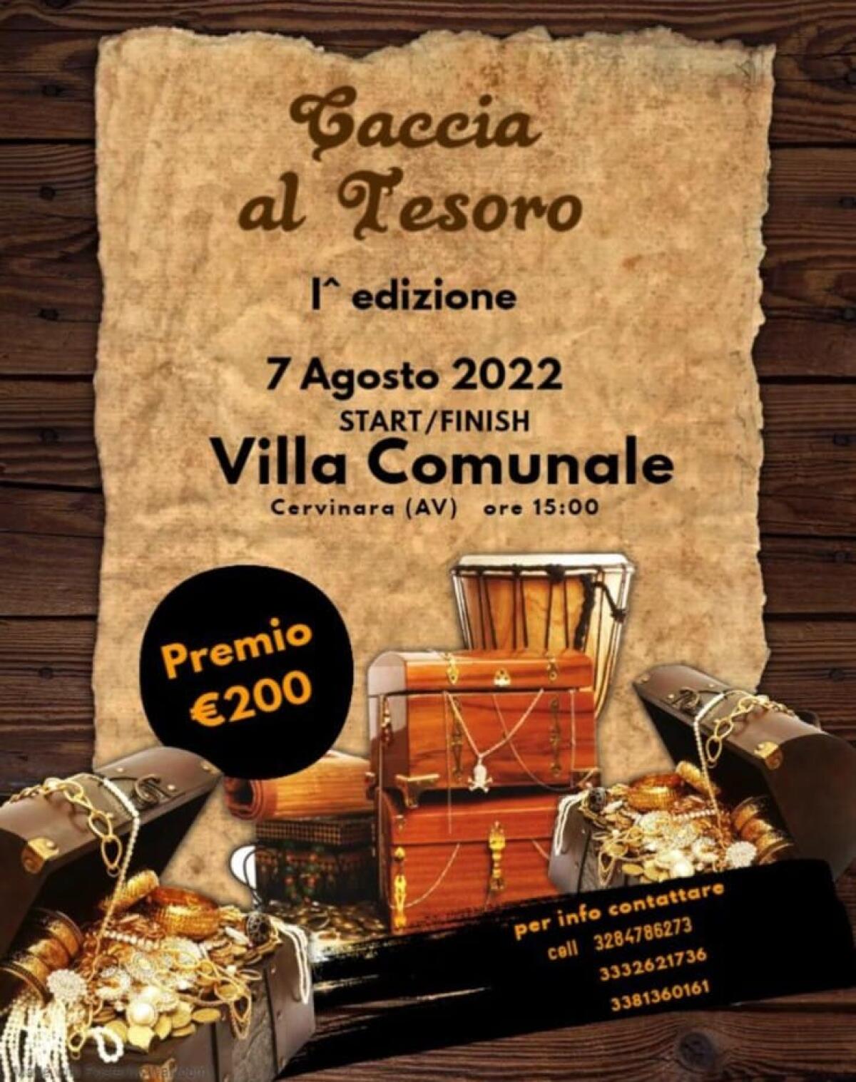 Cervinara. Al via la I edizione dei Giochi senza frazioni e della Caccia al tesoro organizzati dalla Proloco Angelo Renna con il patrocinio del Comune - 