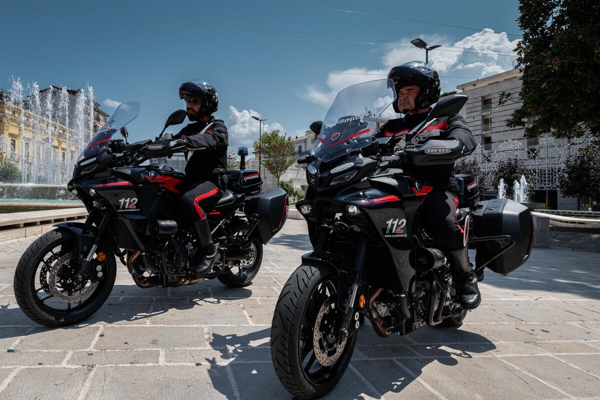 Yamaha Tracer 9 in dotazione al Comando provinciale dei Carabinieri di Avellino - 