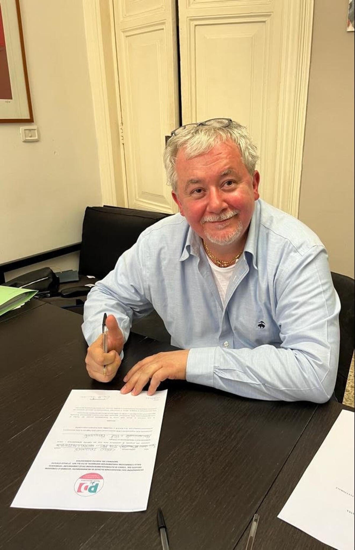 Carlo Iannace ha firmato l’accettazione di candidatura  - 