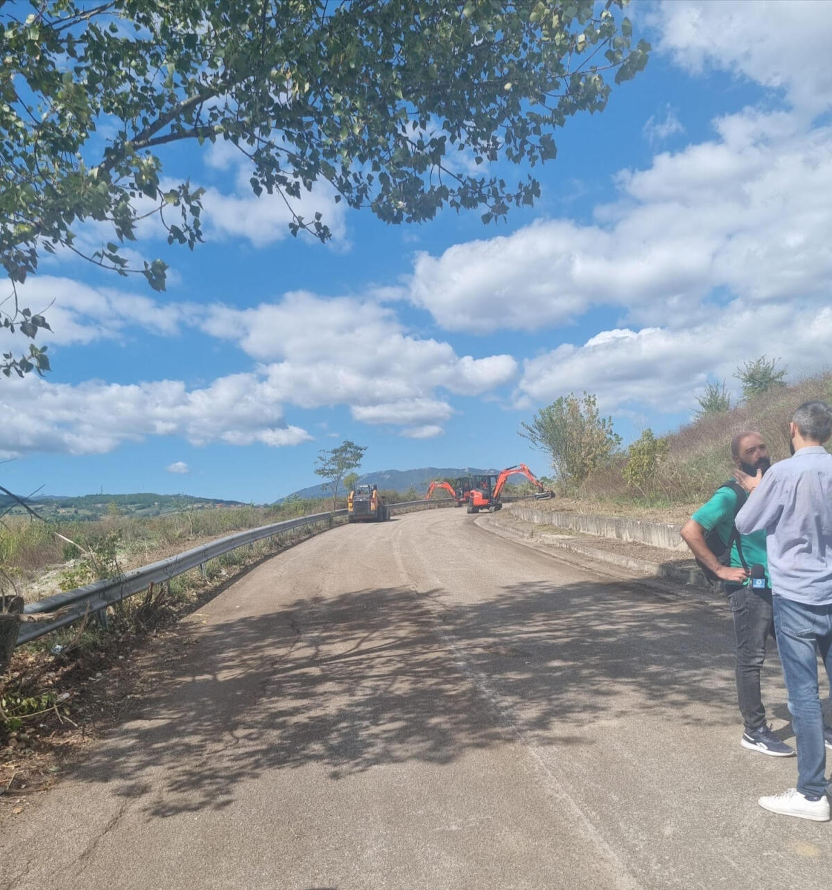 Lavori di ripristino funzionale, consolidamento geotecnico e prolungamento della strada Serretelle - 