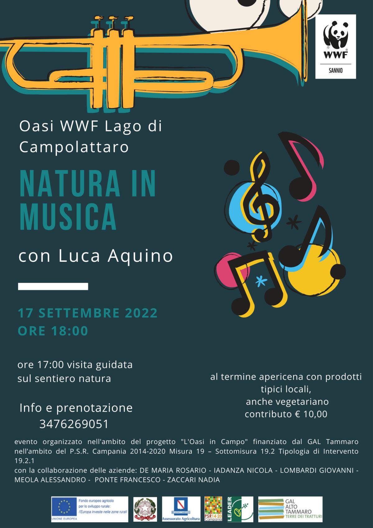 “Natura in musica” all’oasi del Lago di Campolattaro - 