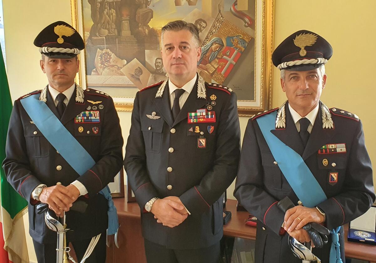 Due nuovi Tenenti Colonnelli al Comando Provinciale dei Carabinieri di Avellino - 