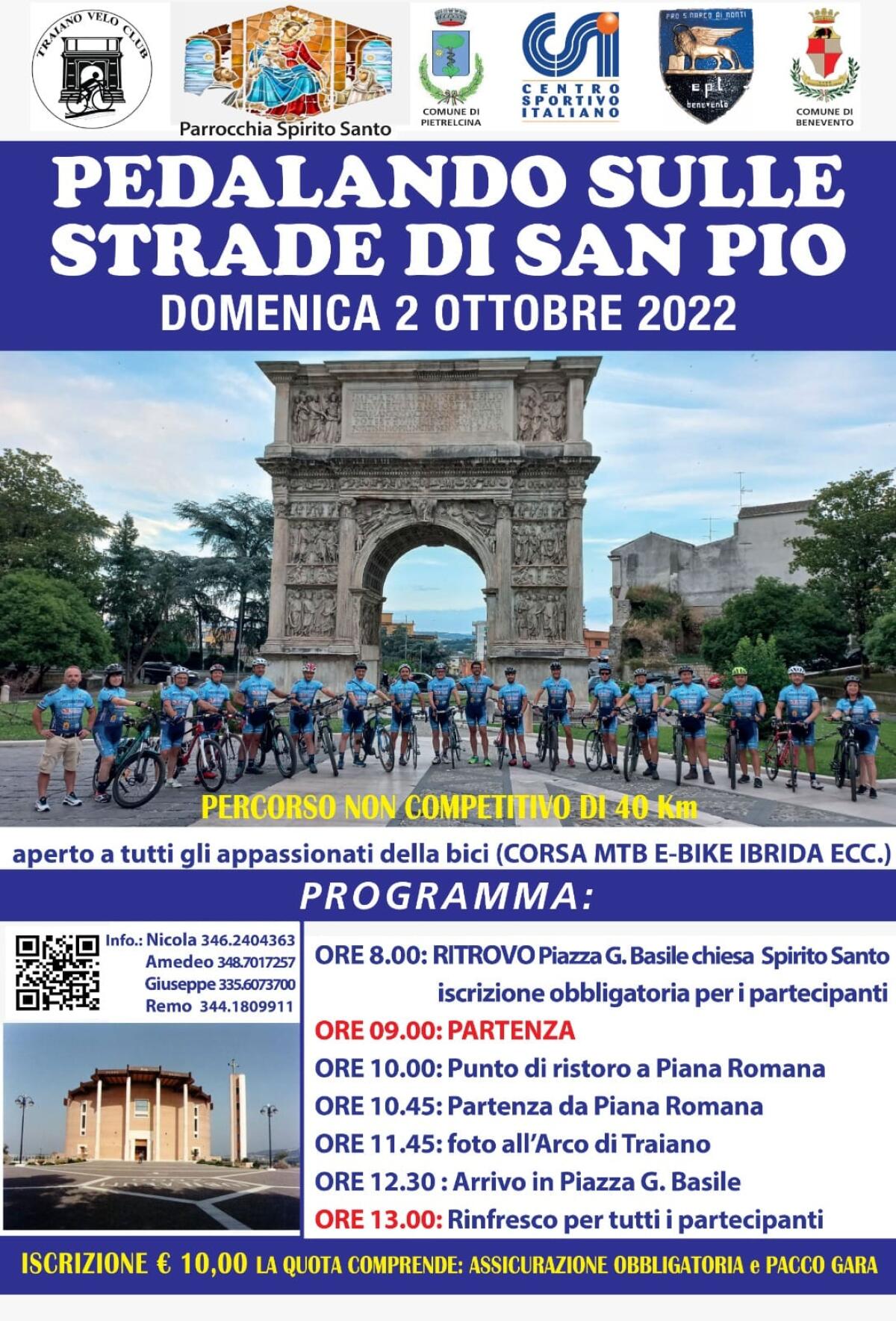 Pedalando sulle strade di San Pio - 