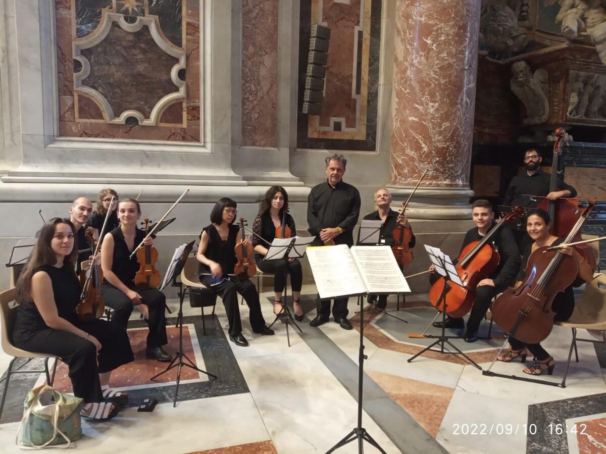 Orchestra Città Caudina, inaugurazione nella basilica di San Pietro in Vaticano - 