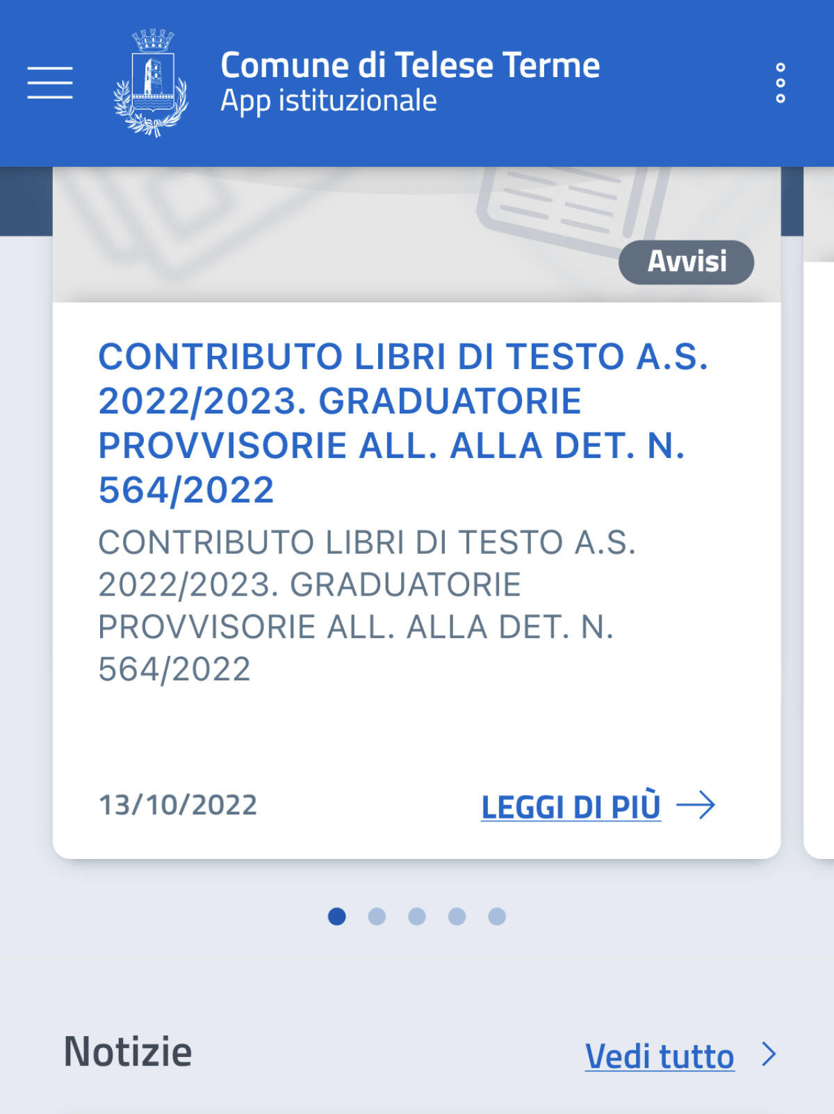 Ecco l’App Comune di Telese Terme - 
