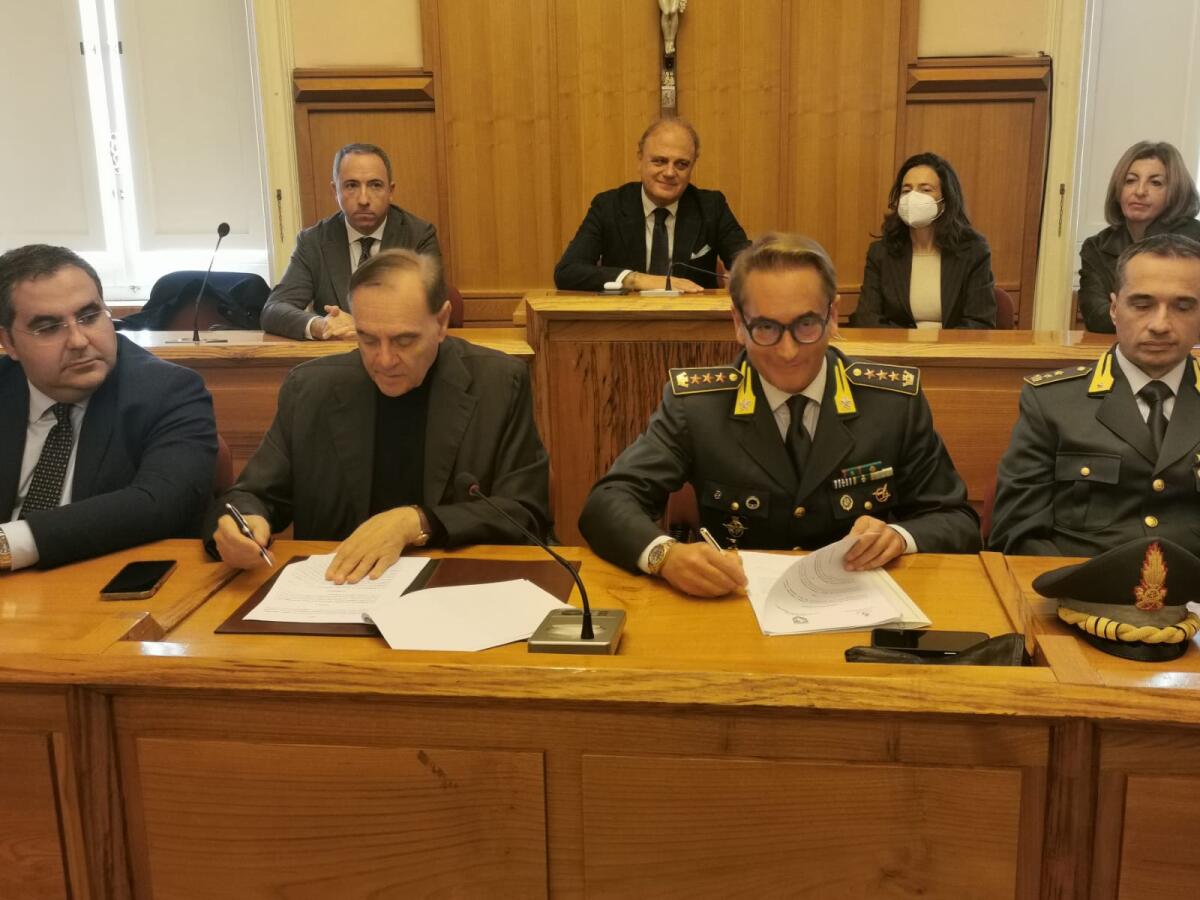 Protocollo tra Comune e Comando provinciale della Guardia di Finanza per rafforzare i controlli sui fondi del PNRR - 