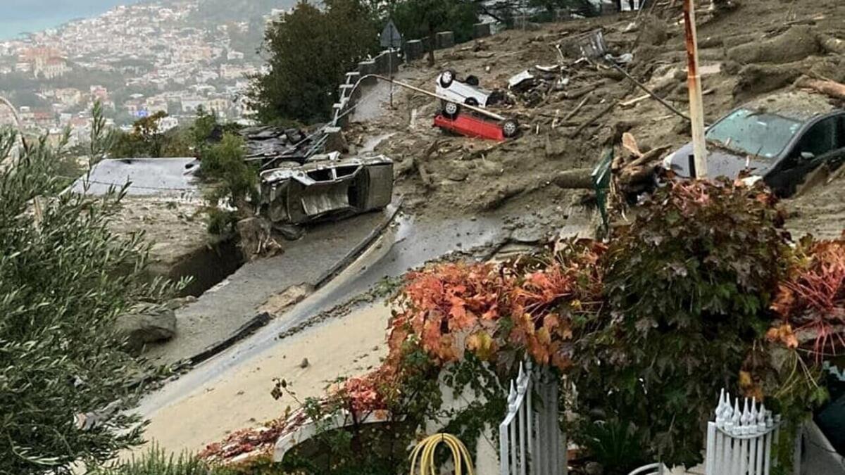 Frana a Ischia, Piantedosi: "La situazione è molto grave e complicata. - 