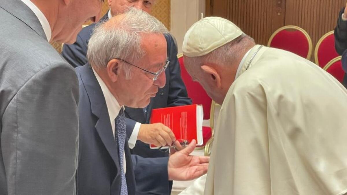 Vertici Confindustria Campania incontrano Papa Francesco - 