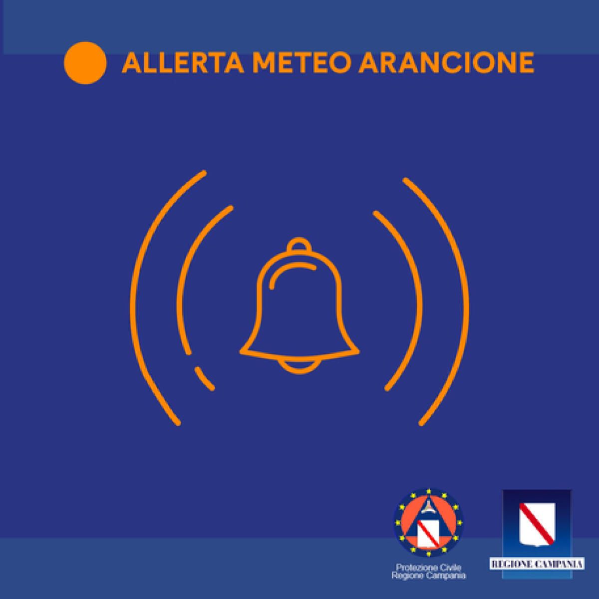 Allerta Meteo in Campania dalle 21 di oggi alle 21 di domani, sabato - 