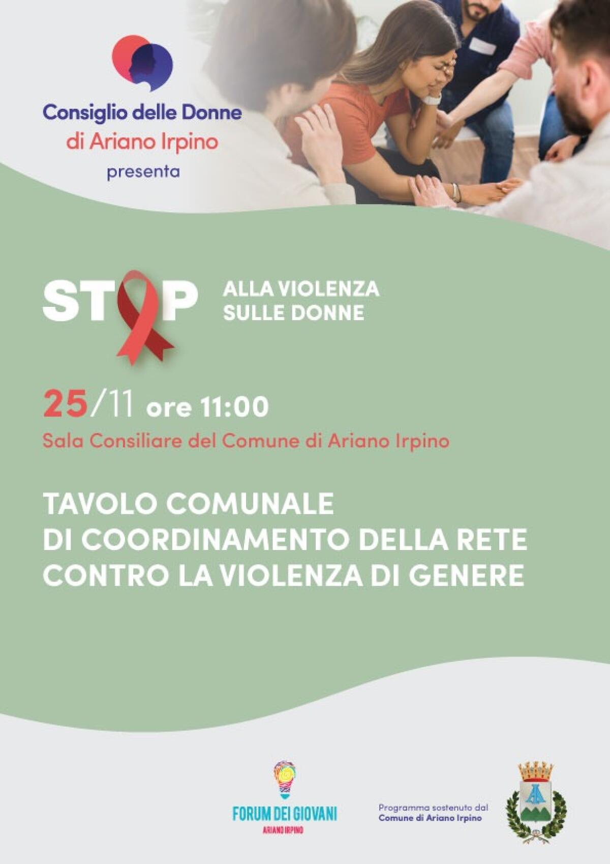 Ariano Irpino. Giornata contro la violenza sulle donne Ariano Irpino. - 