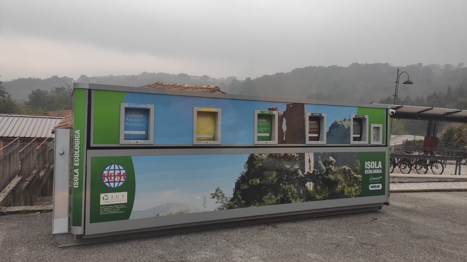 La IGS sta posizionando eco isole in diversi comuni del Sannio