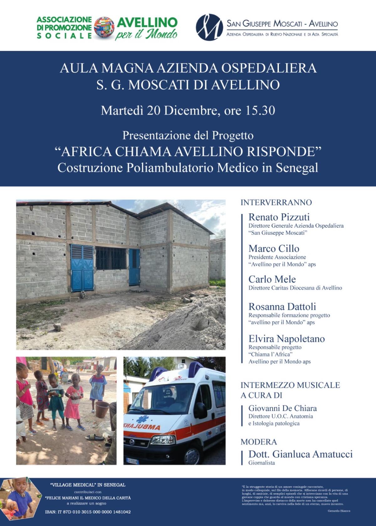 <a>“Africa chiama, Avellino risponde”</a> - 