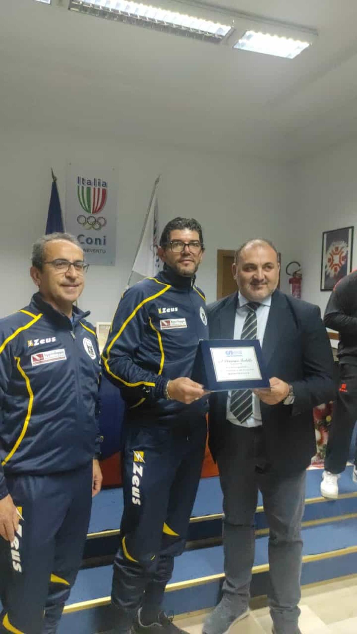 Domenico Iachetta premiato per meriti sportivi - 