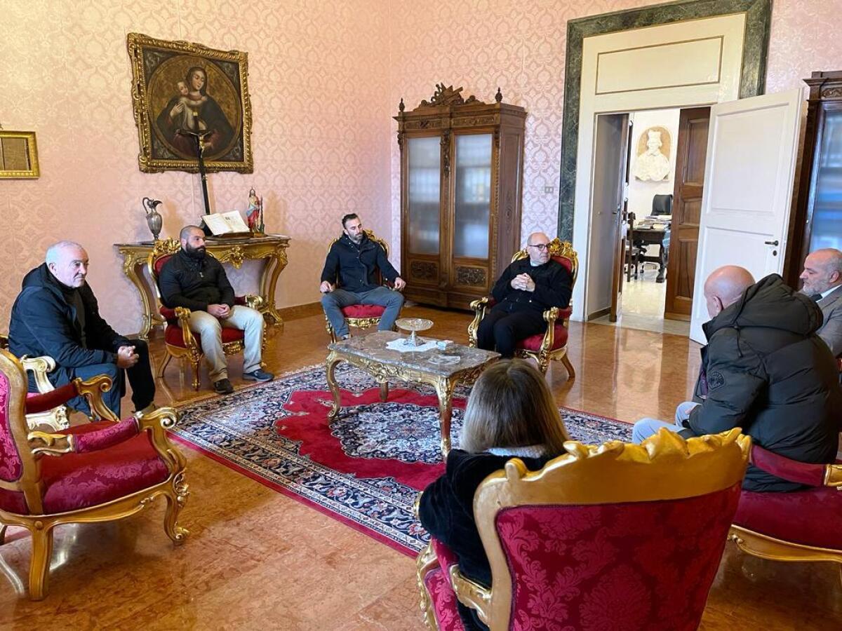 Alessandro Pepe “L’incontro con S.E. Accrocca è stato molto emozionante e cordiale” - 