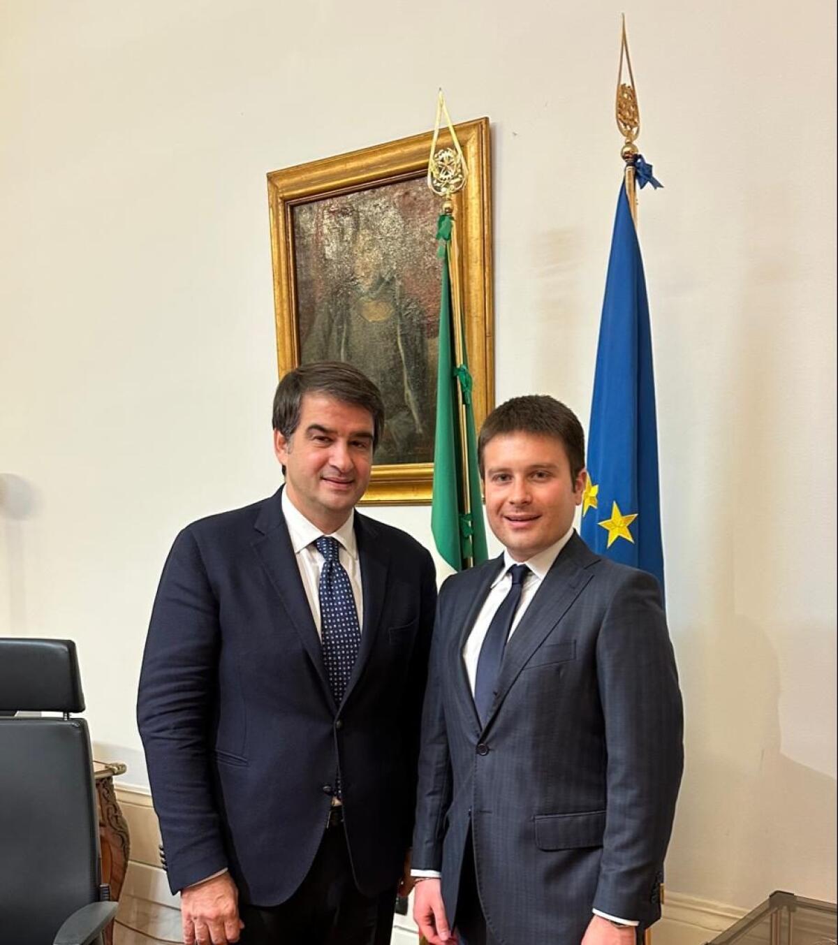 Sud, Rubano (FI): importante incontro con Ministro Fitto - 