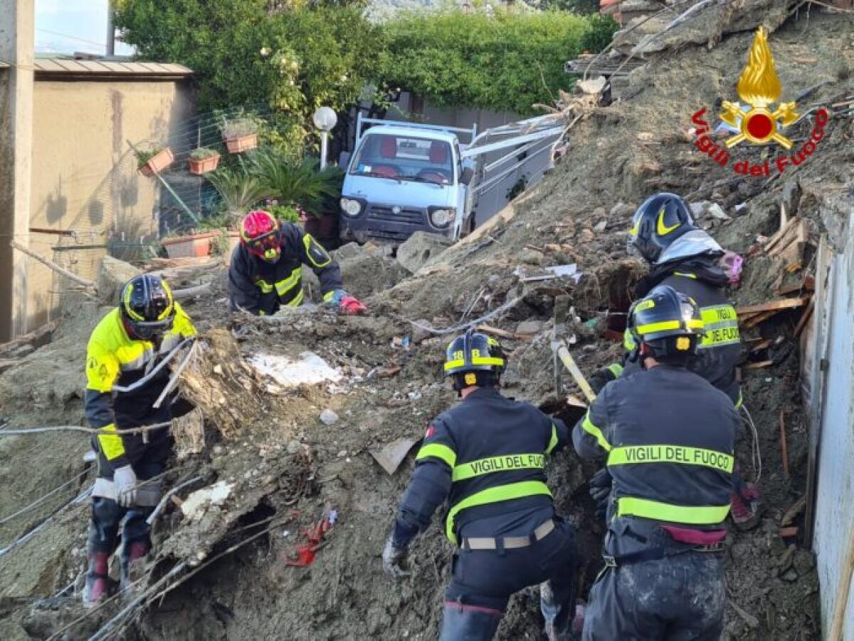 Frana a Casamicciola: resta un solo disperso - 