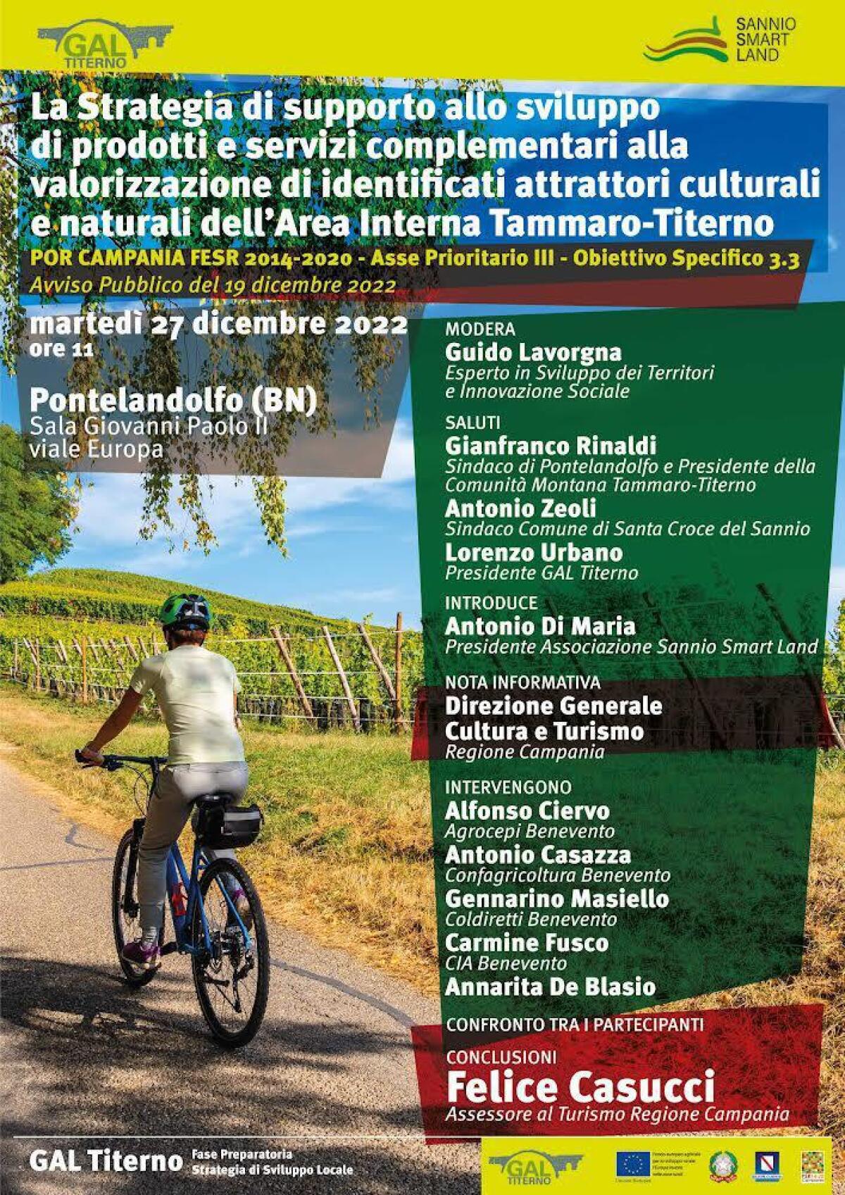 Attrattori culturali e naturali dell'Area interna Tammaro-Titerno - 