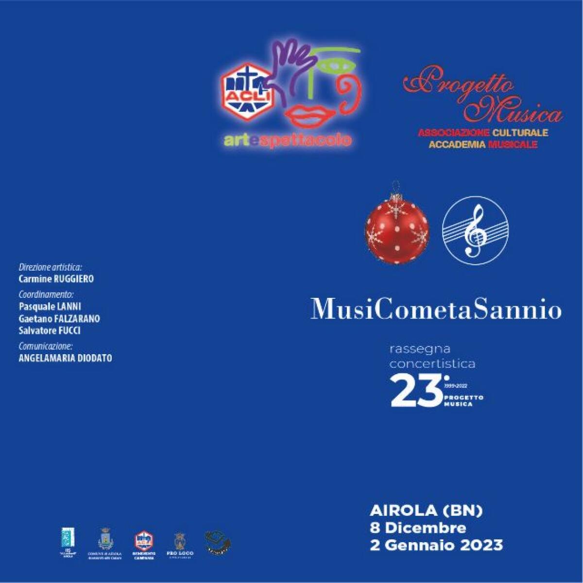 Airola. XXIII edizione di MusiCometaSannio - 