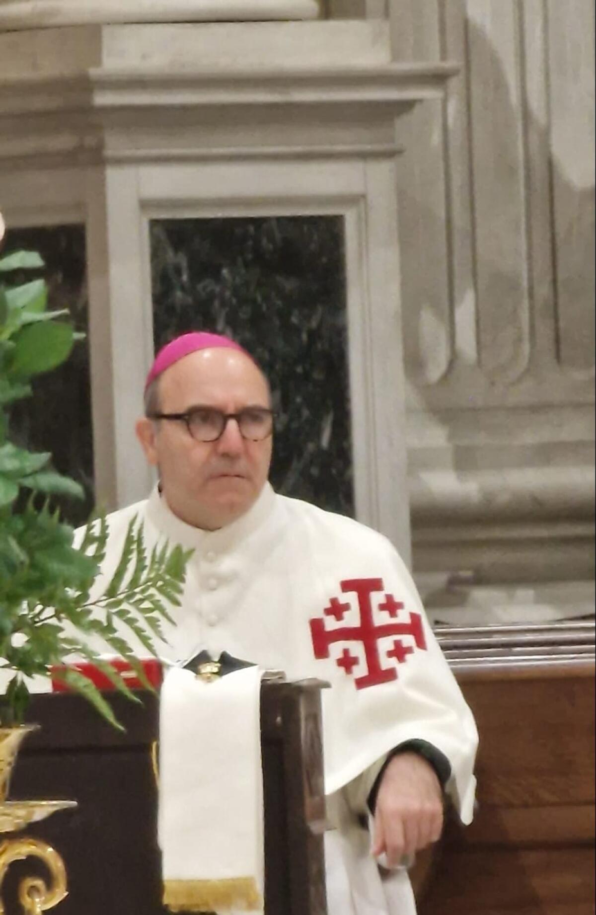Mons. Accrocca Grand'Ufficiale Ordine Santo Sepolcro - 