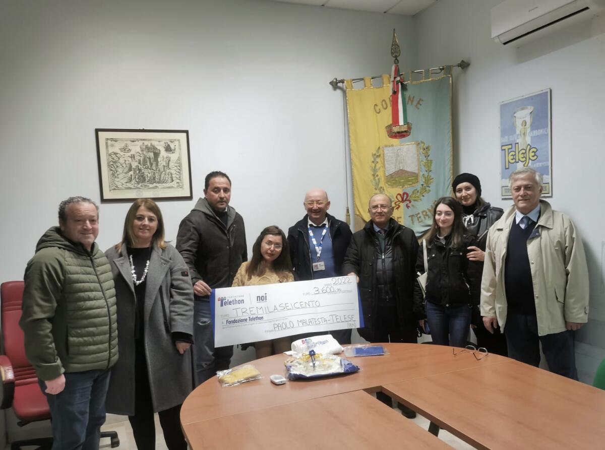  Il contributo di Telese Terme a Fondazione Telethon e alla comunità ucraina - 