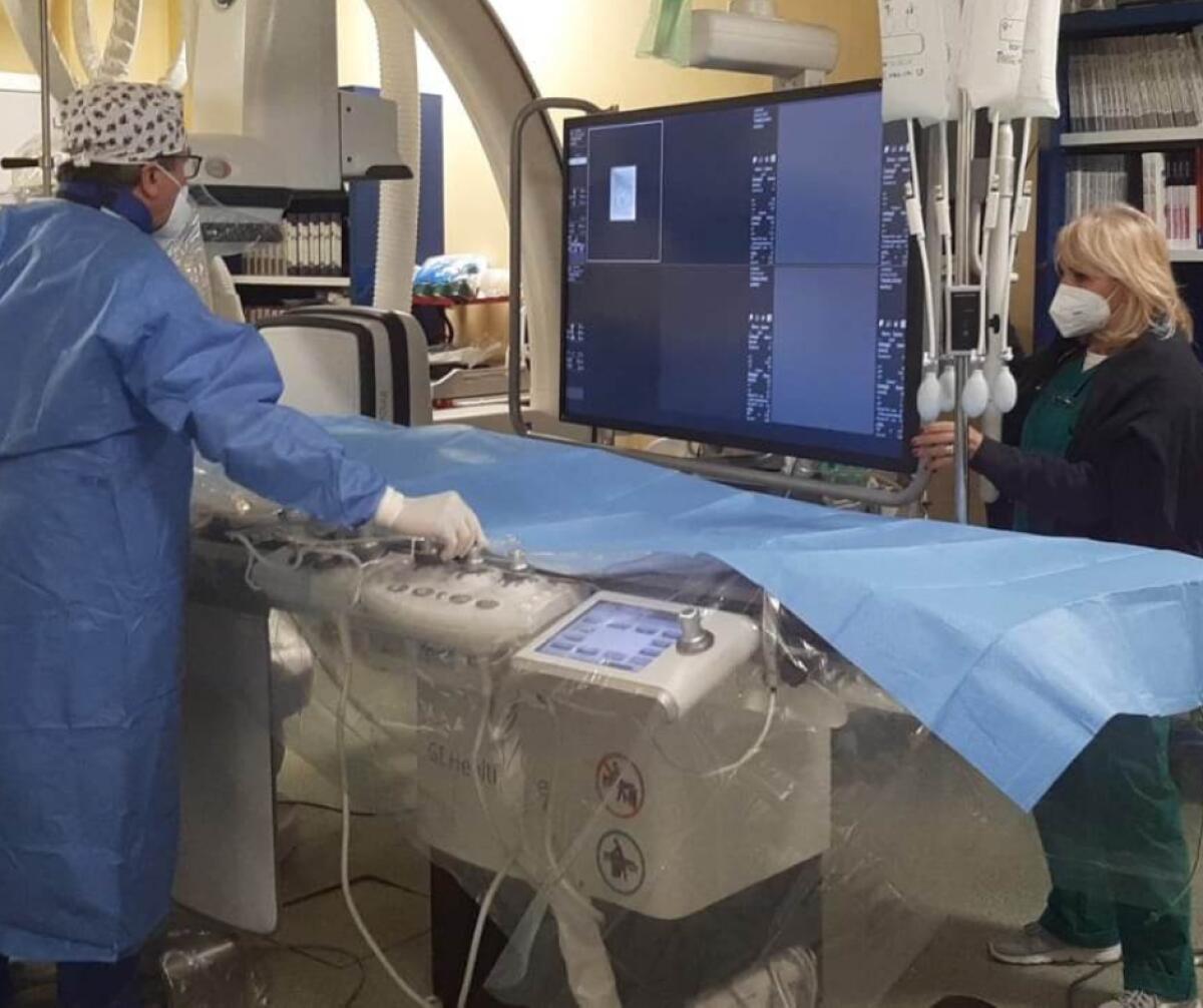 Cardarelli nuovo centro di riferimento per interventi su vasi cerebrali e colonna vertebrale effettuati con tecnologia radiografica - 