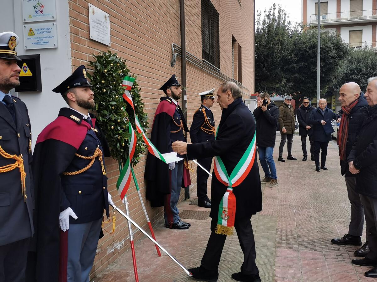 Benevento. Commemorazione di Giovanni Palatucci - 
