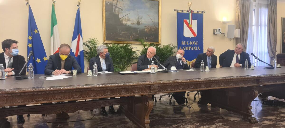 Firmato protocollo per le opere irrigue della Diga di Campolattaro - 