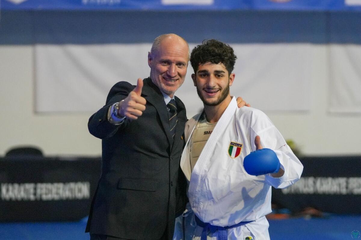 Europei Karate Under 21: bronzo per l'irpino Mario Iannuzzi. - 